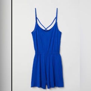 Blue romper